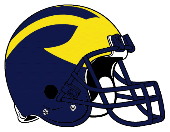 Michigan Wolverines 1976-Pres Helmet Logo iron on transfers for fabric